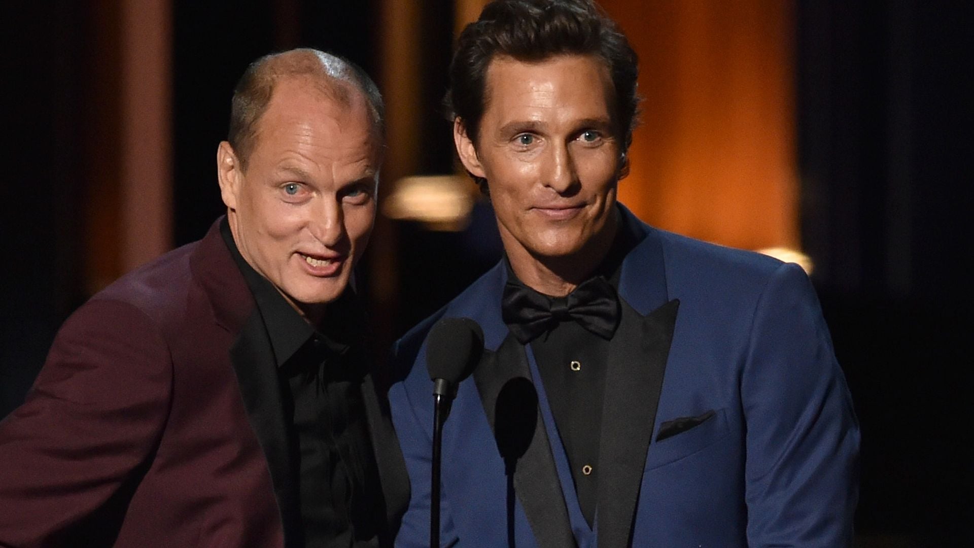 Woody Harrelson und Matthew McConaughey bei den Emmy Awards 2014
