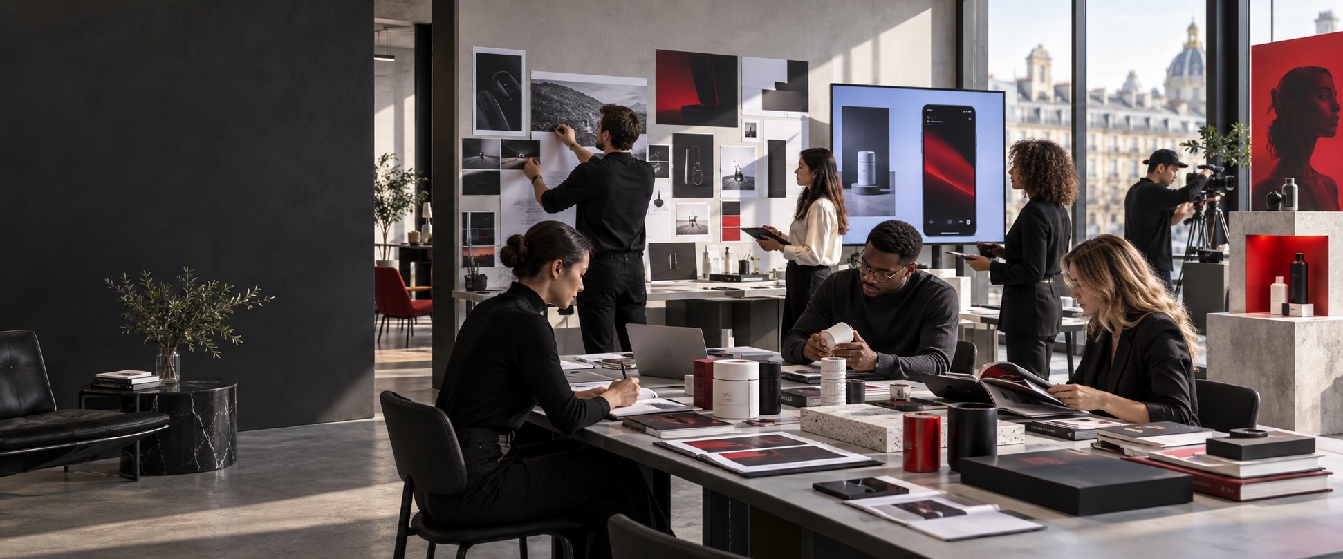 Interdisciplinary brand studio for corporate, product, media and service brands