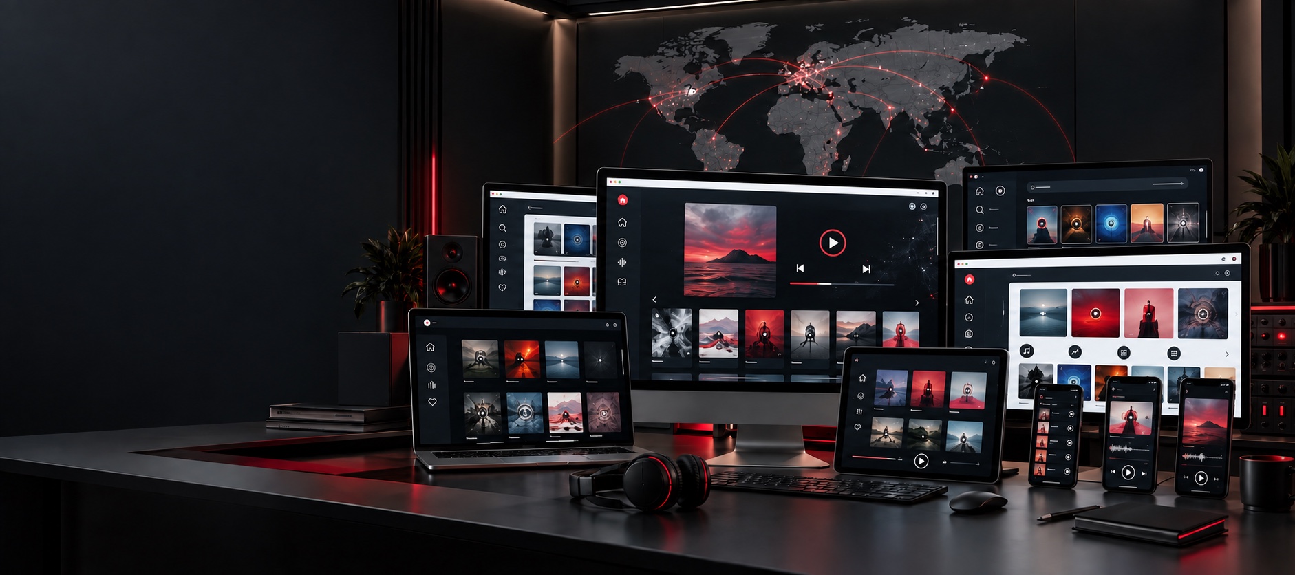 Digital music platforms and devices for the worldwide release of Metrophon music