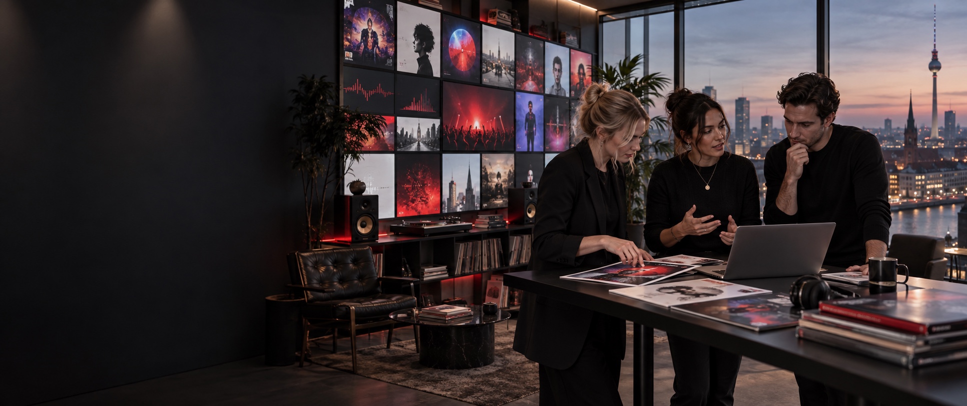 Metrophon catalog team managing international digital music releases